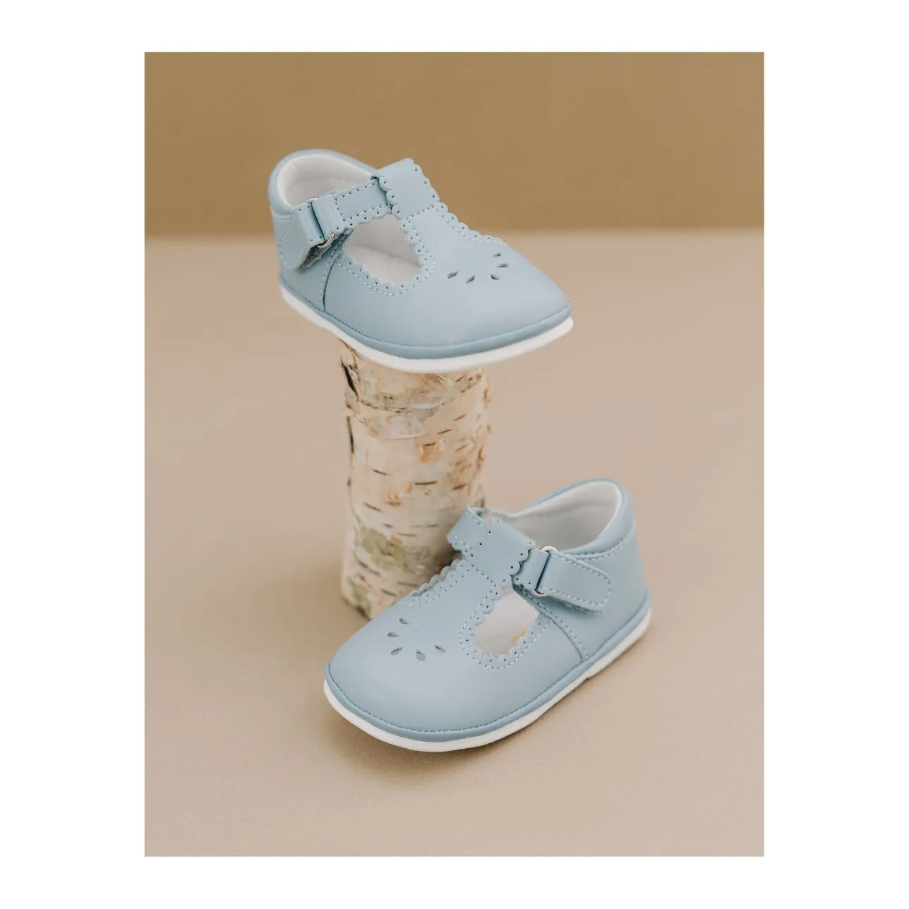 Dottie Scalloped T-Strap Mary Jane (Baby)