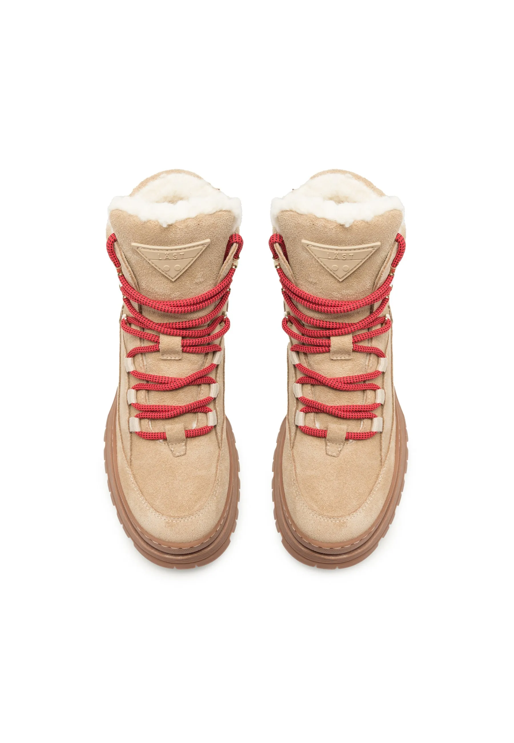 Downhill Boots Warm Suede Beige