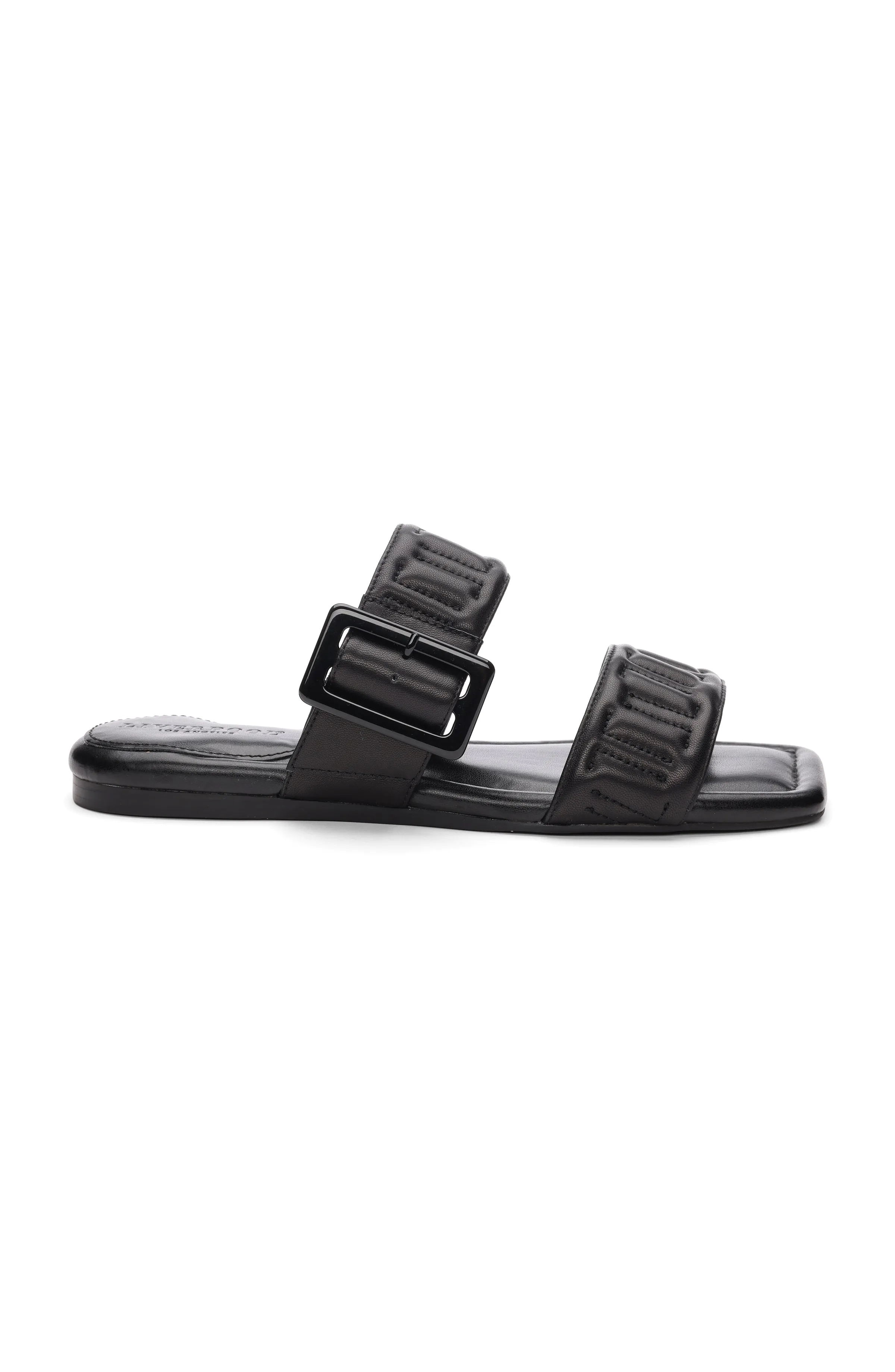 DOWNTOWN LOGO STITCH SANDAL