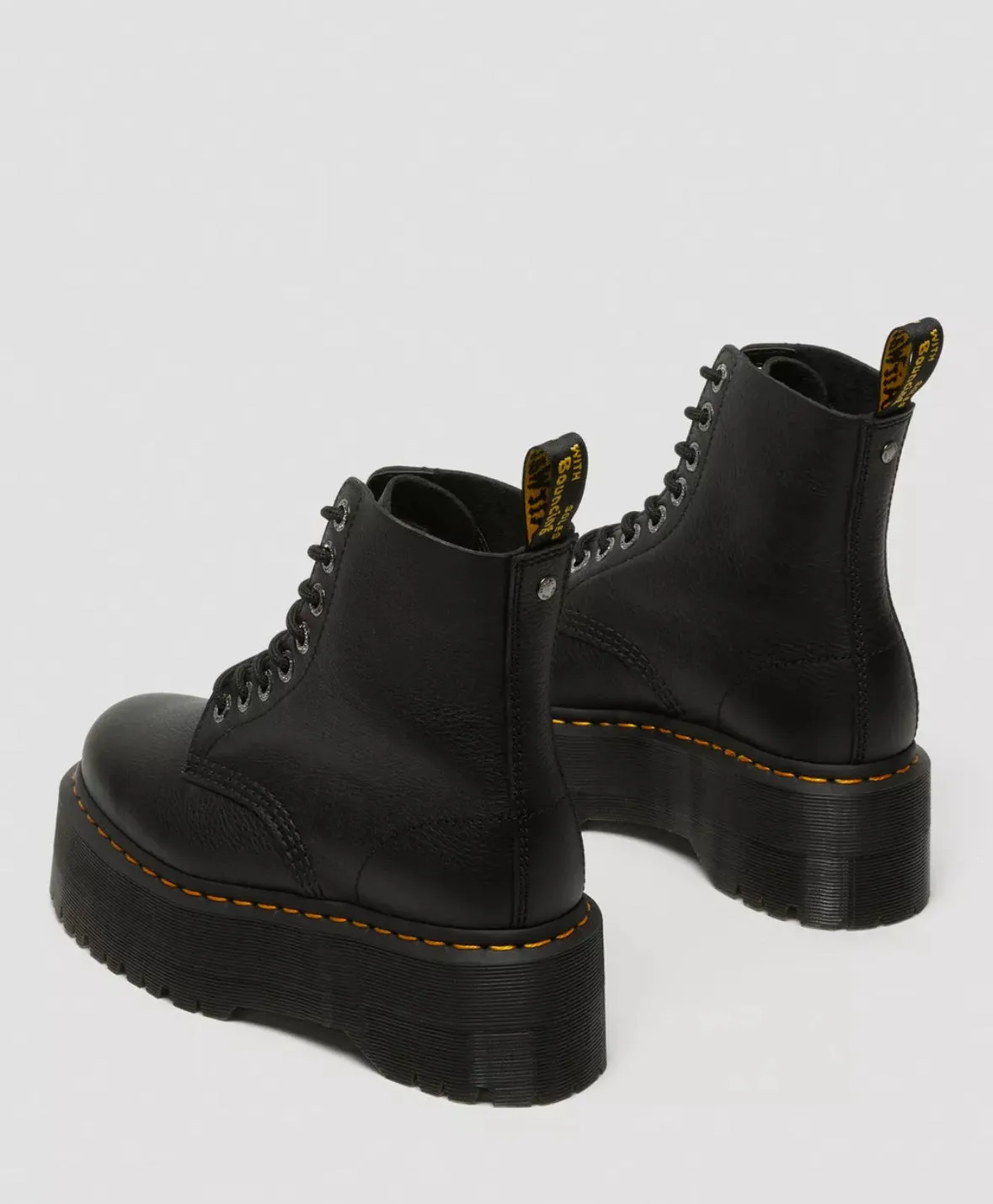 Dr.Martens 1460 Pascal Max Platform Boots Black Pisa 26925001