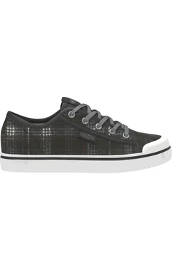 Elsa Sneaker in Black Plaid/Steel Grey CLOSEOUTS