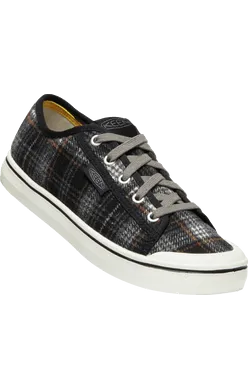 Elsa Sneaker in Black Plaid/Steel Grey CLOSEOUTS