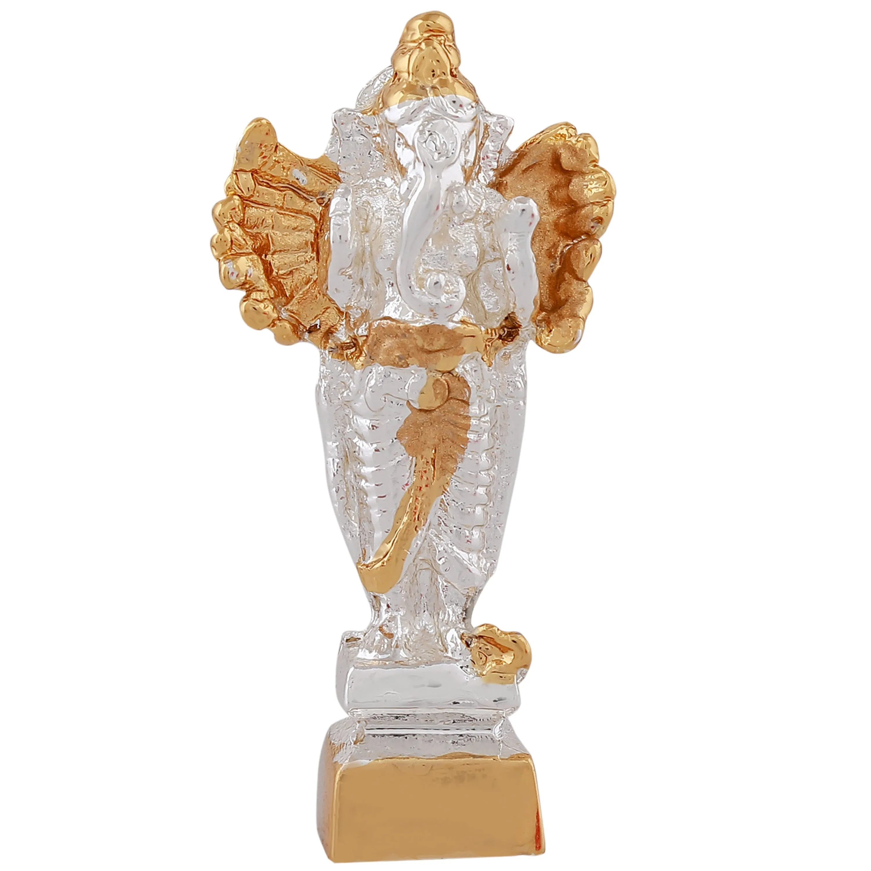 Estele Gold & Rhodium Plated Spiritual Lord Ganesh Idol