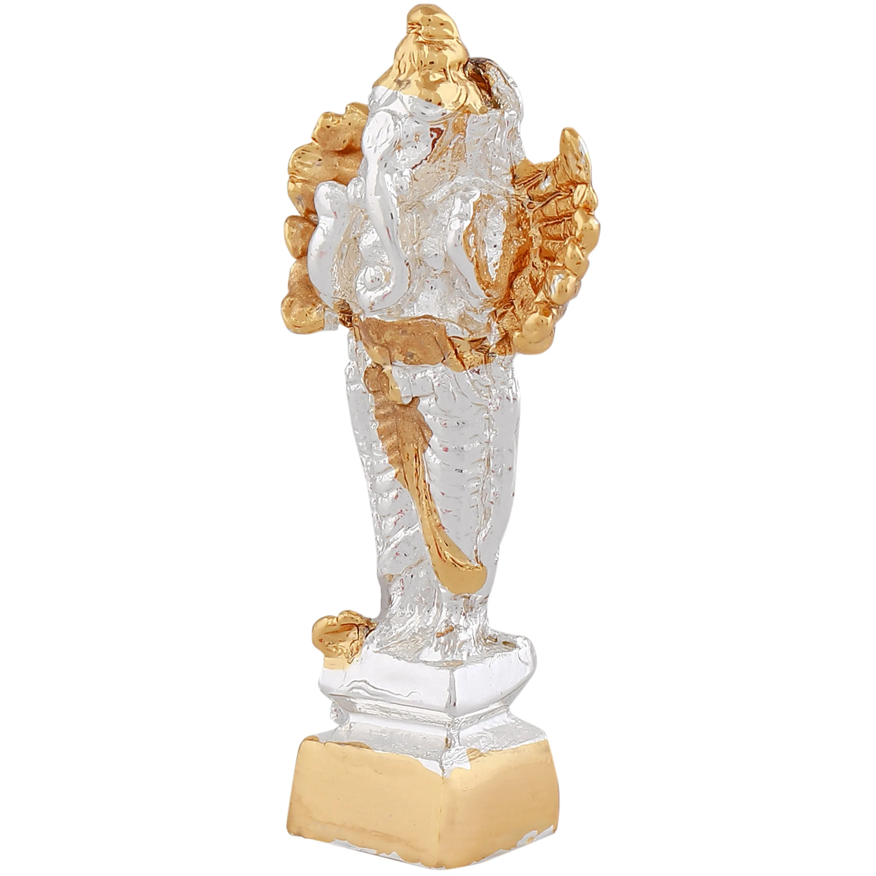 Estele Gold & Rhodium Plated Spiritual Lord Ganesh Idol