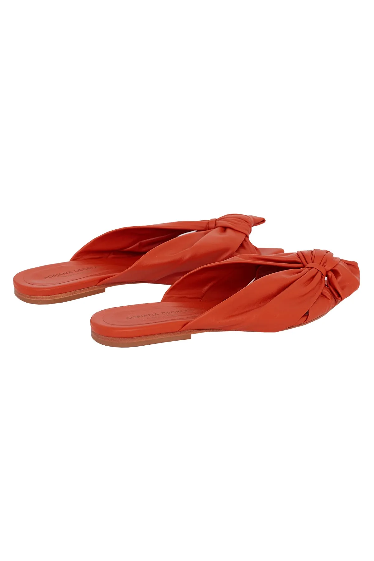 Flat Sandals With Knot Detail