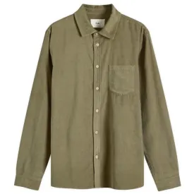 Folk Direction Babycord Shirt Olive