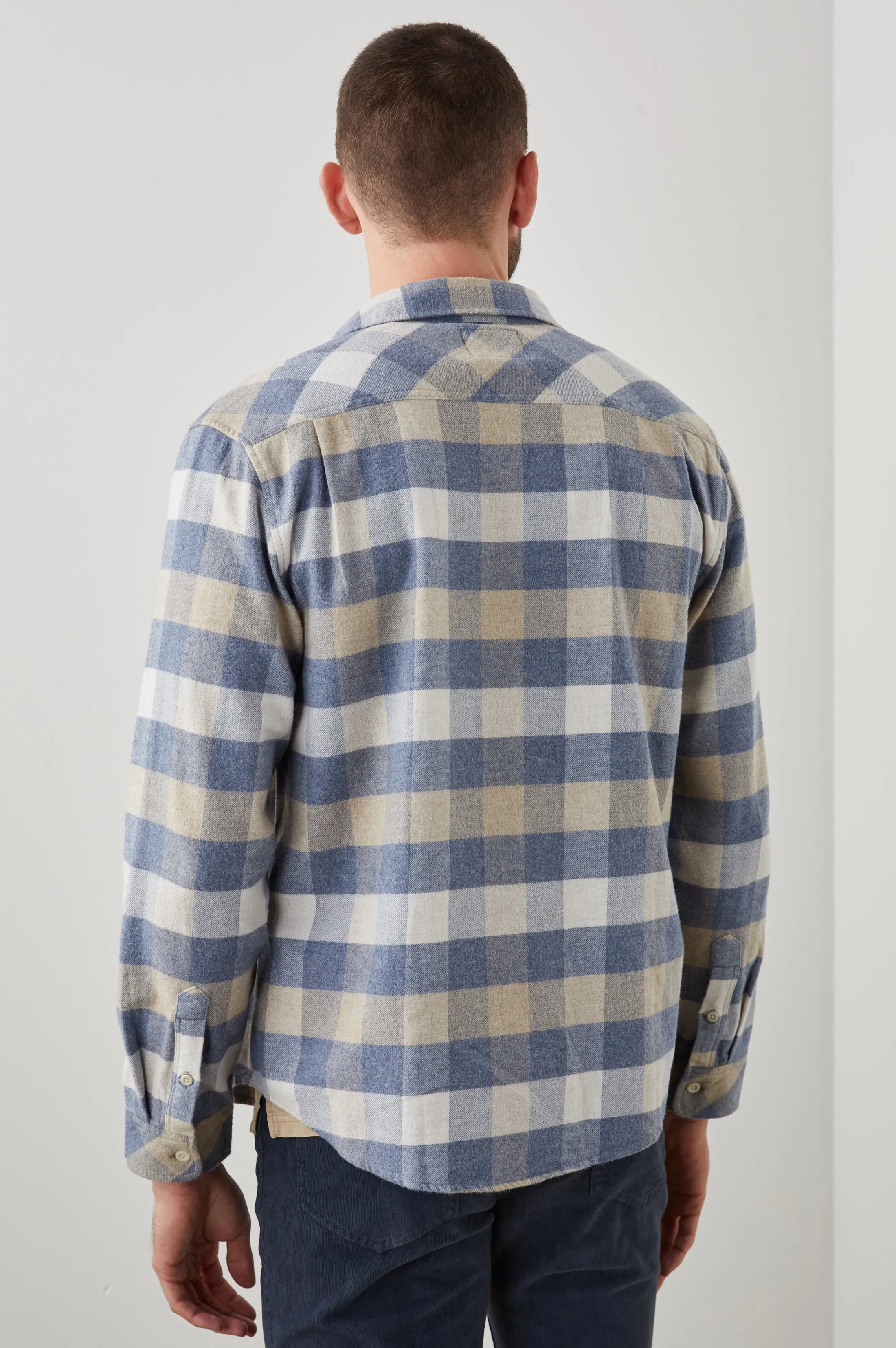 FORREST SHIRT - MIST BIRCH OAT HEATHER