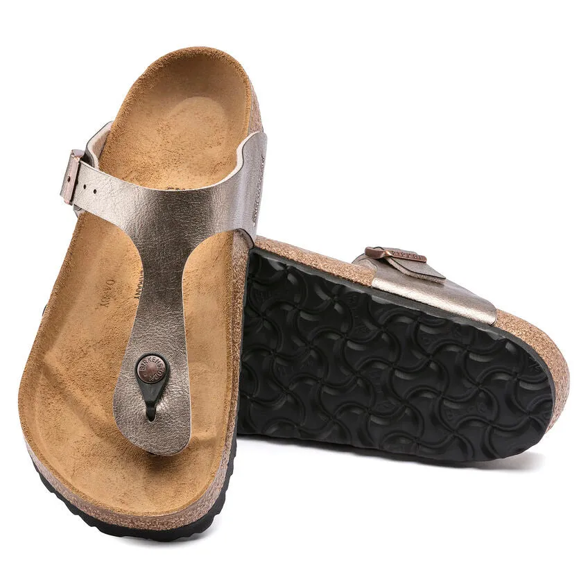 Gizeh Birko-Flor Toe Post Sandal in Graceful Taupe