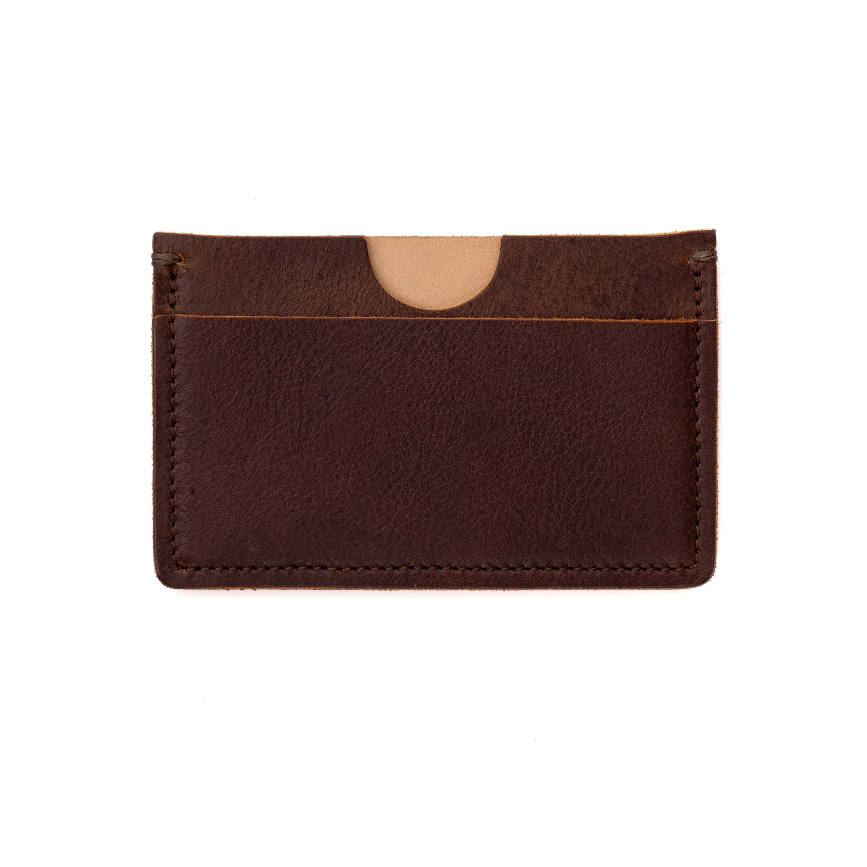 Houghton Card Holder - Brown Horween Chromexcel