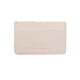 Houghton Card Holder - Off White Veg Tan Calf