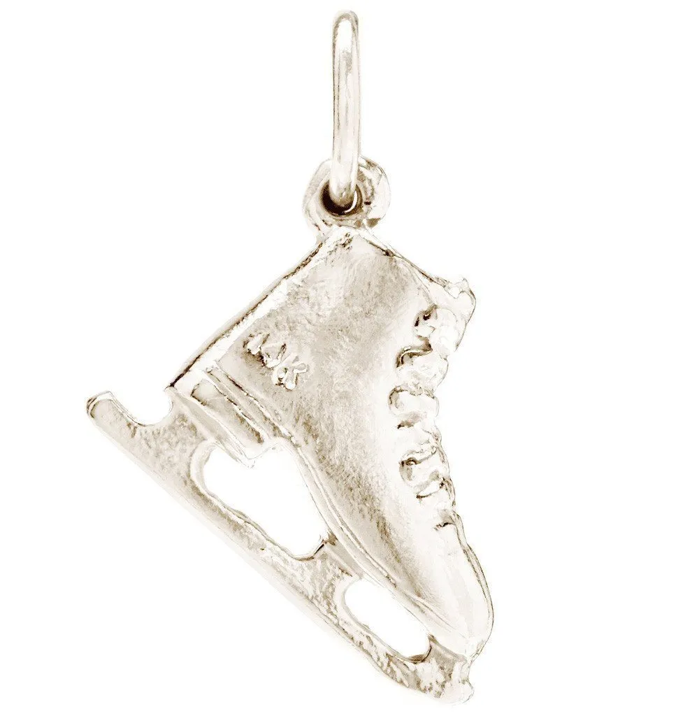 Ice Skate Mini Charm