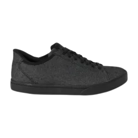 Irvine Easy-on Stretch Canvas Retro Sneaker in Black/Black