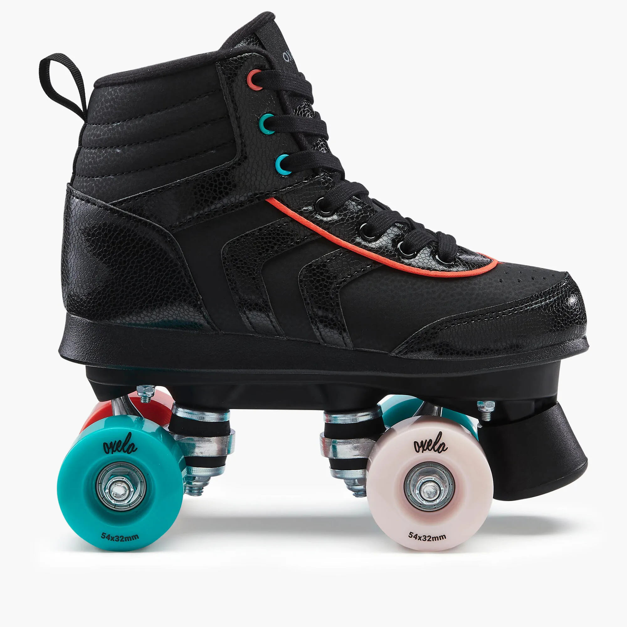 Kids' Roller Skates Quad 100 - Black