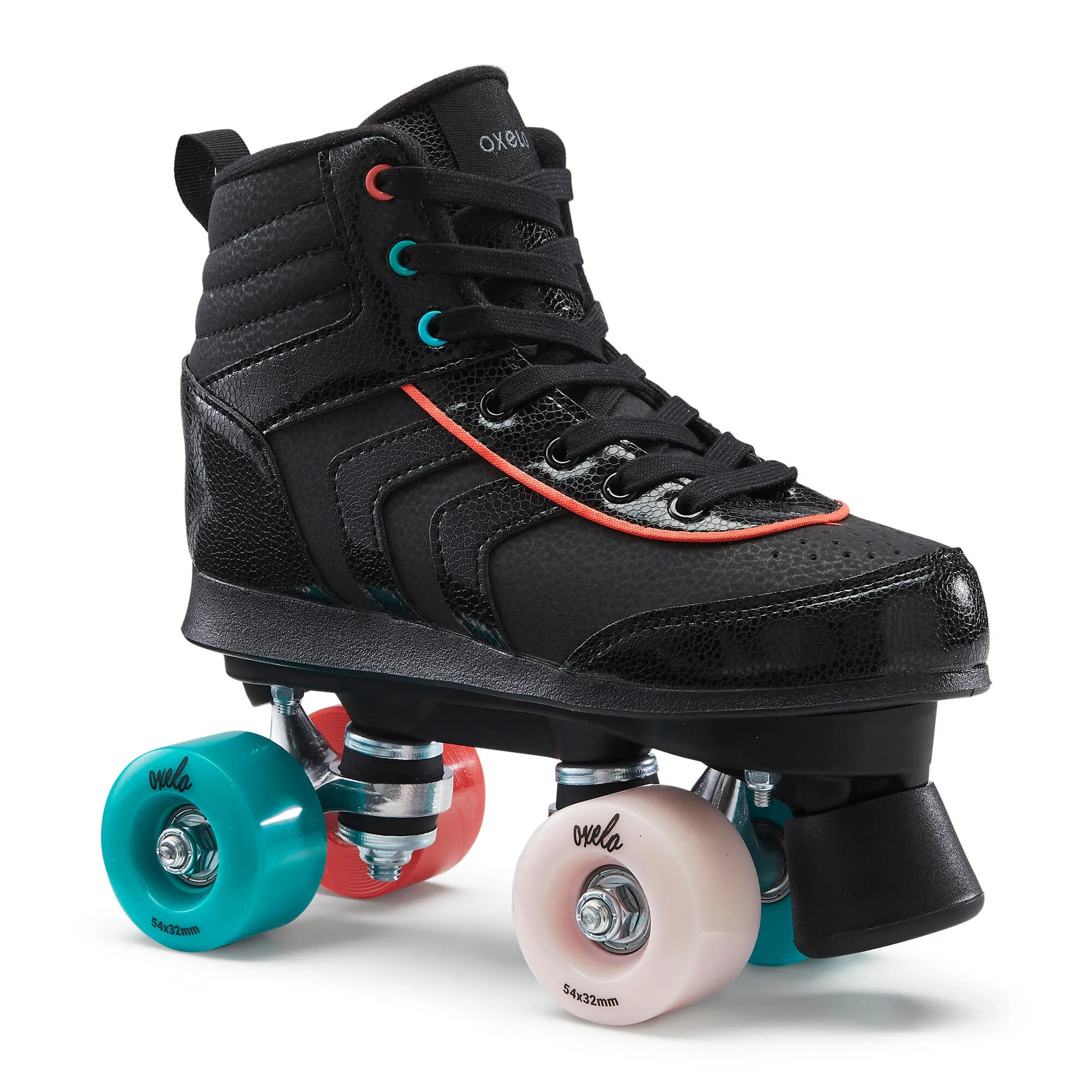 Kids' Roller Skates Quad 100 - Black