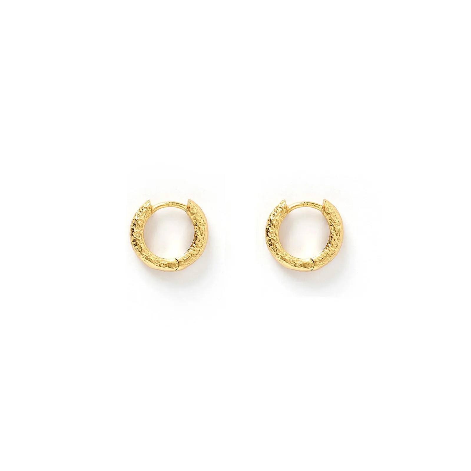 Luka Gold Huggie Earrings