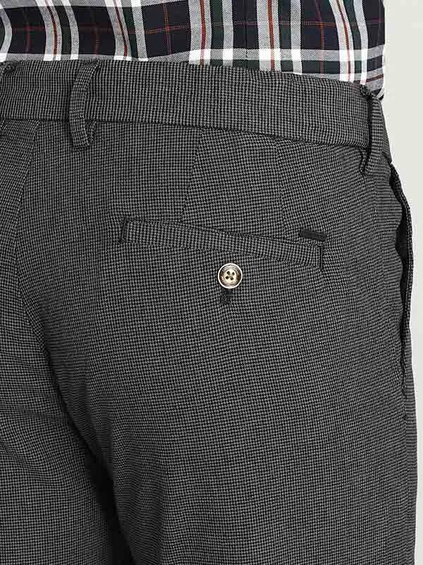 Men Brooklyn Fit Cotton Blend Trouser