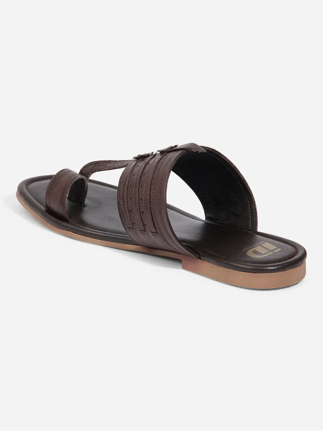 Men Brown Sandal / Slipper (ID4231)