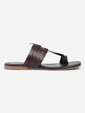 Men Brown Sandal / Slipper (ID4231)