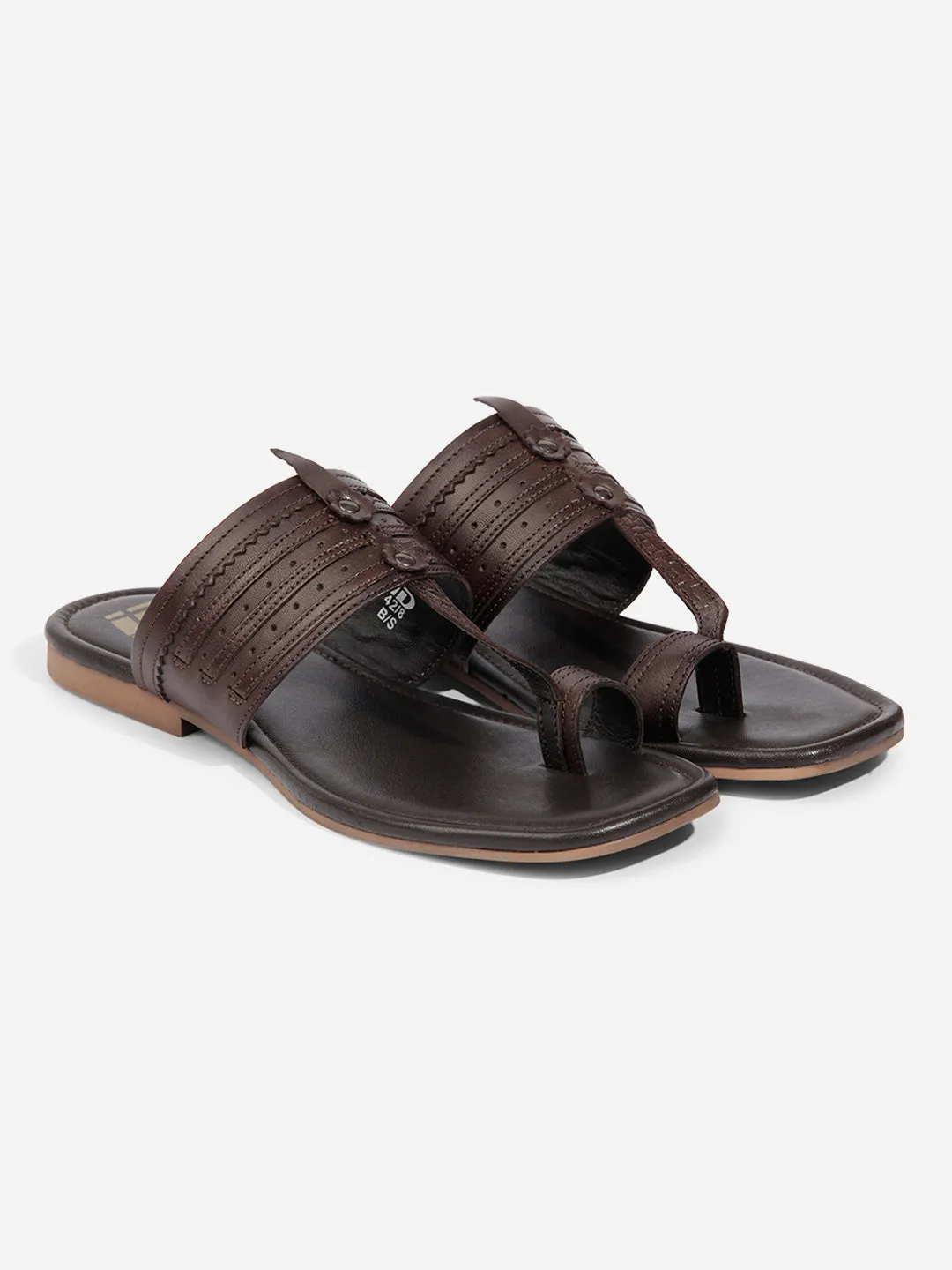 Men Brown Sandal / Slipper (ID4231)