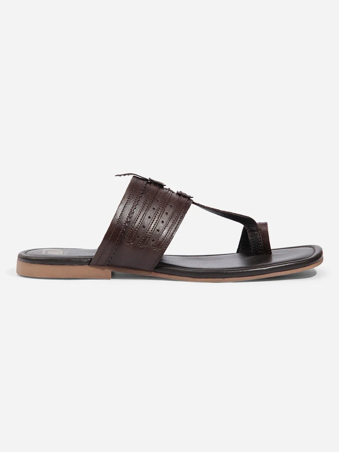 Men Brown Sandal / Slipper (ID4231)