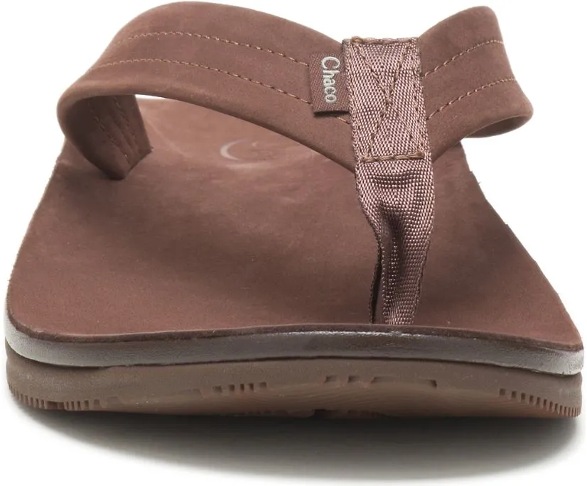 Men's Classic Leather Flip - Dark Brown