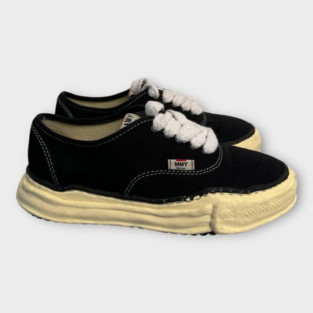 Mihara Yasuhiro Black Vintage Like OG Sole Sneaker