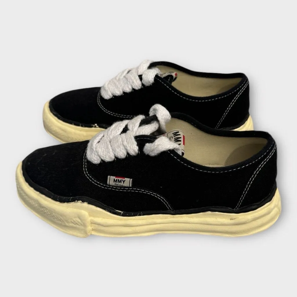 Mihara Yasuhiro Black Vintage Like OG Sole Sneaker