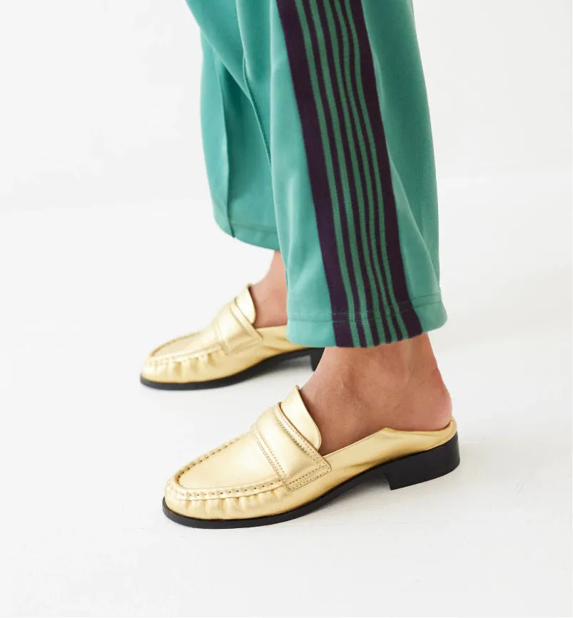 Miro Leather Loafer | Gold