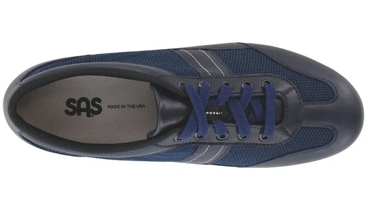 NAVY MESH | FT Mesh Walking Shoe at Brandy's Shoes Made in USA