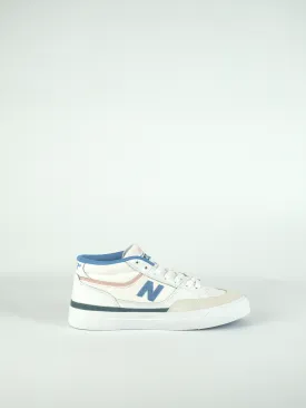 New Balance Numeric Frankie Villani 417's - White / Blue Laguna - Pro Skate Shoe