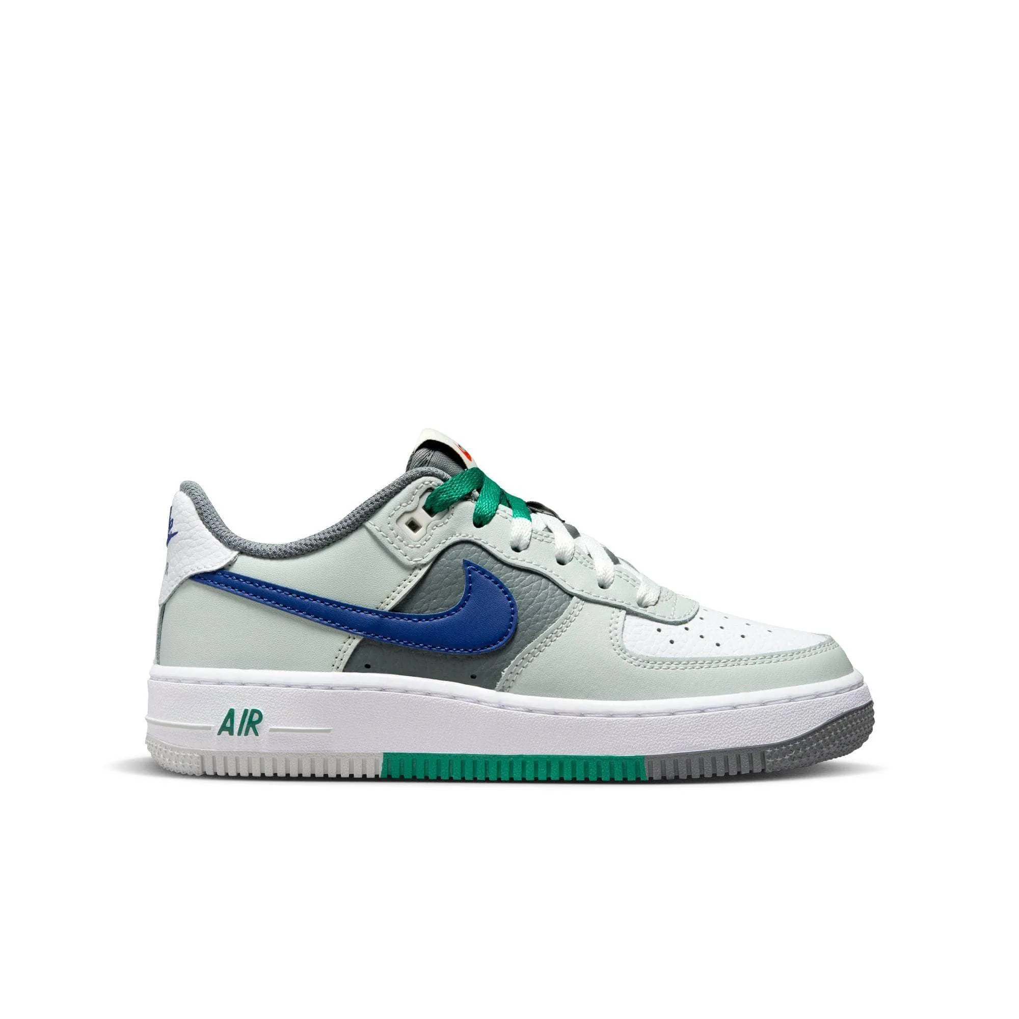 Nike Air Force 1 Low Remix "Light Green" - Boy's Grade School