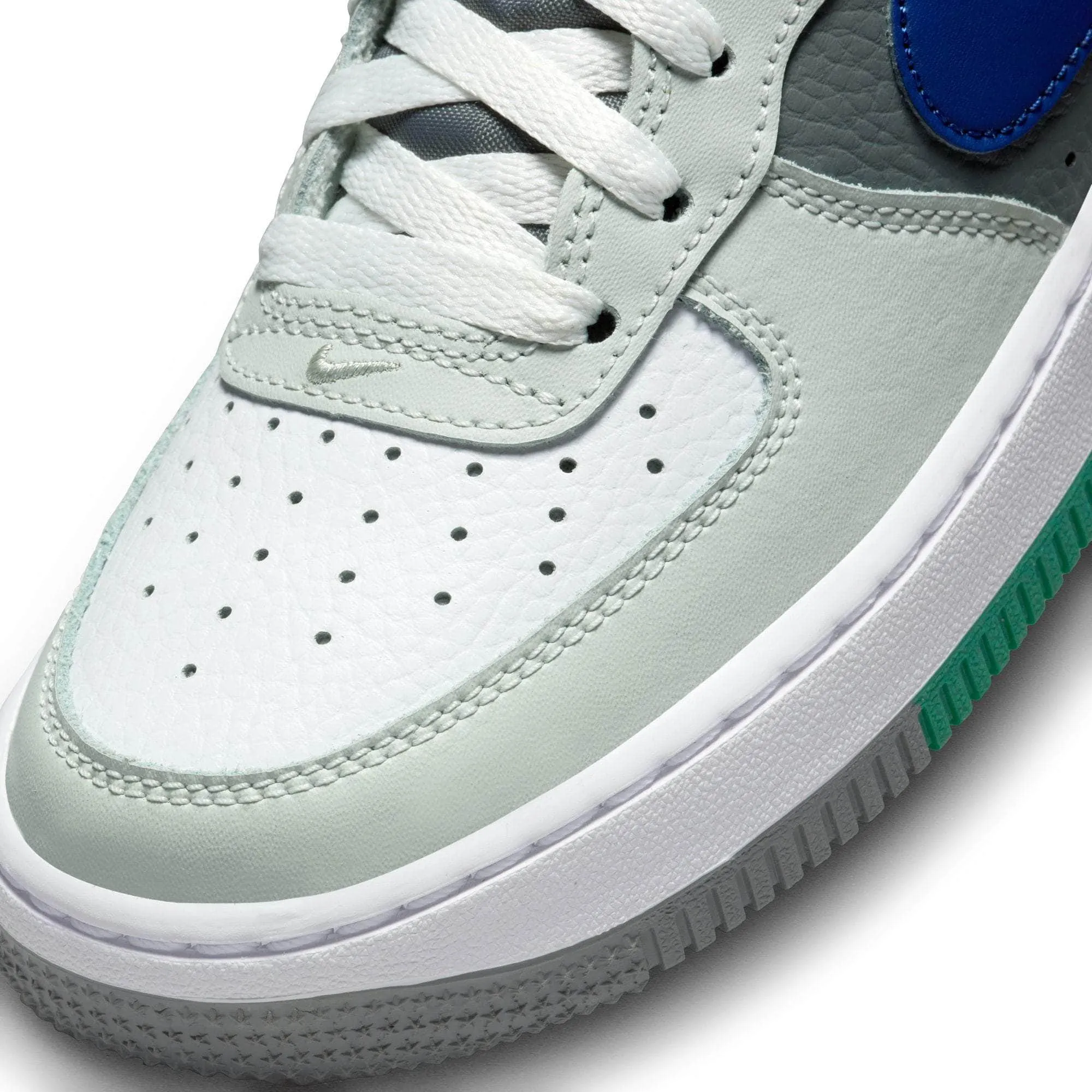 Nike Air Force 1 Low Remix "Light Green" - Boy's Grade School