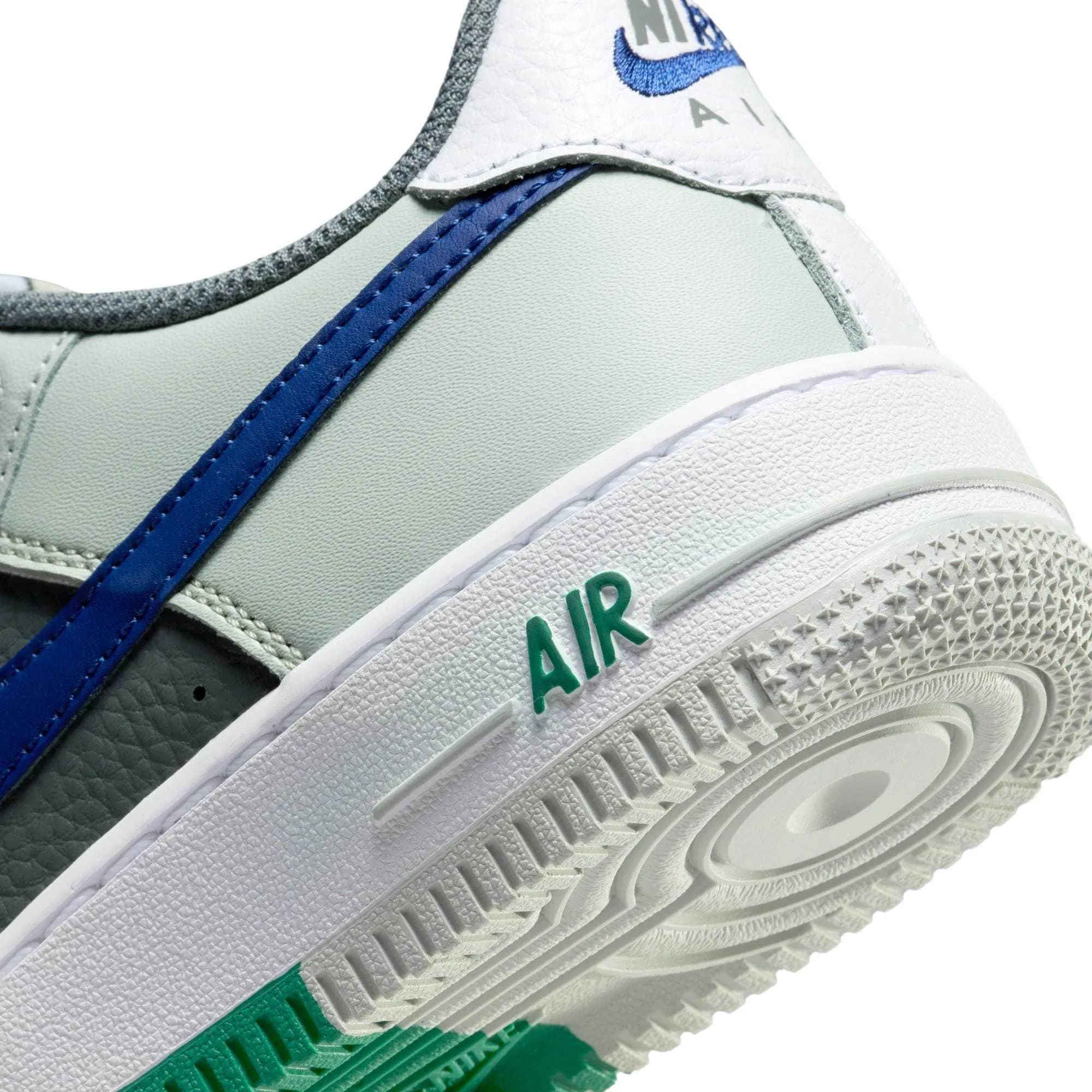 Nike Air Force 1 Low Remix "Light Green" - Boy's Grade School