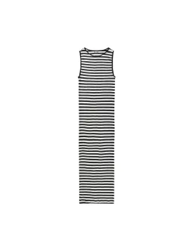 NPS Tank Dress Broadway, Black/Ecru