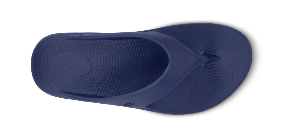 Ooriginal Navy Thong - Oofos at Brandys Shoes