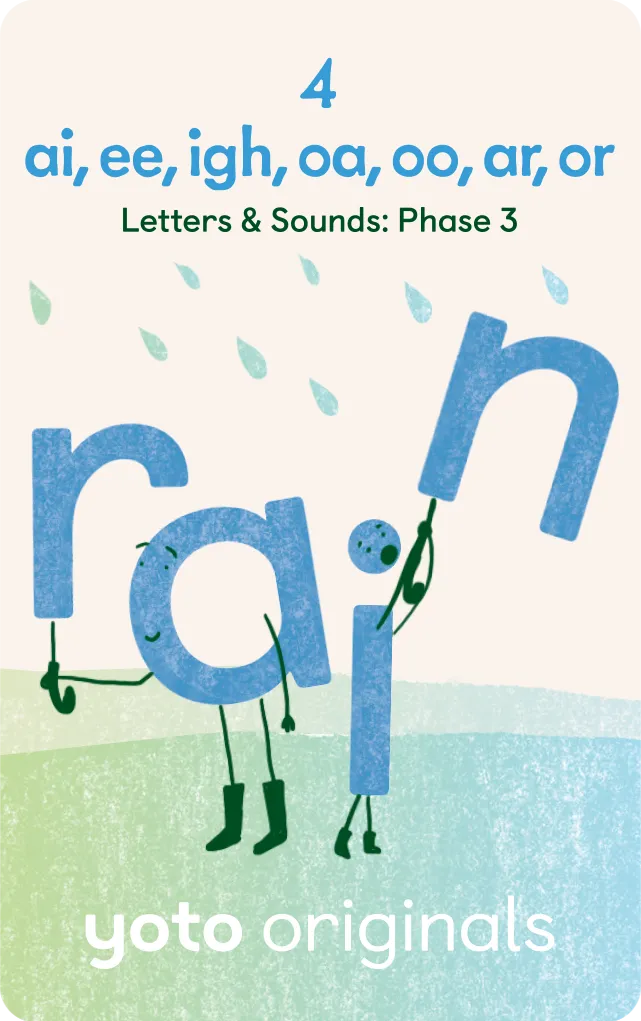 Phonics: Letters and Sounds: Phase 3