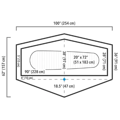 Plex Solo Lite Tent by Zpacks