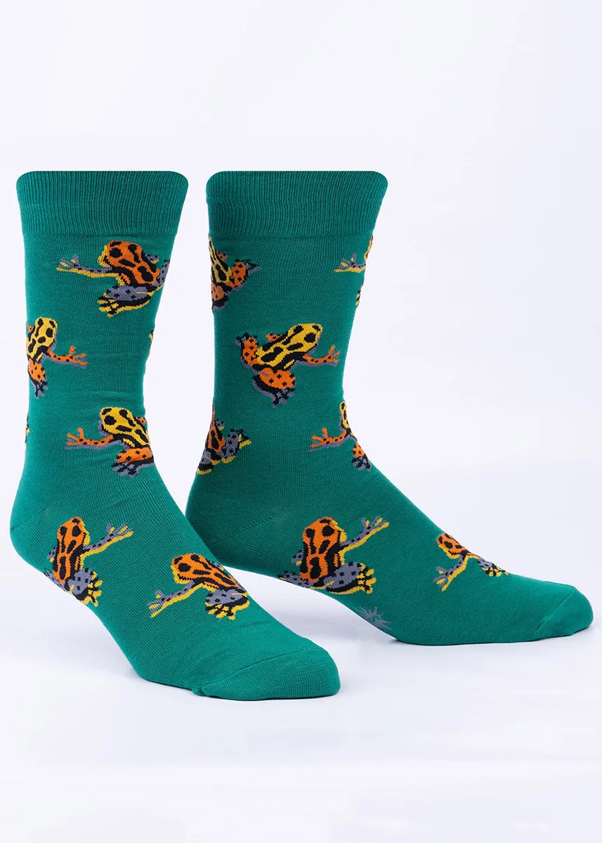 Poison Dart Frog Men's Socks