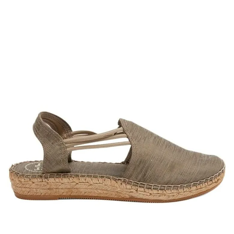 Renewed - Silk Wedge Espadrille for Women - Neus