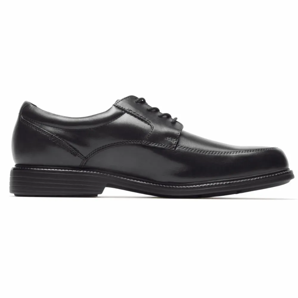 Rockport Men CHARLES ROAD APRON TOE BLACK