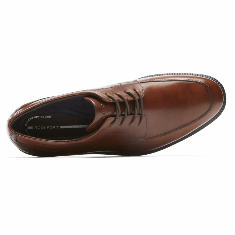 Rockport Men DRESSPORTS BUSINESS APRON TOE NEW BROWN