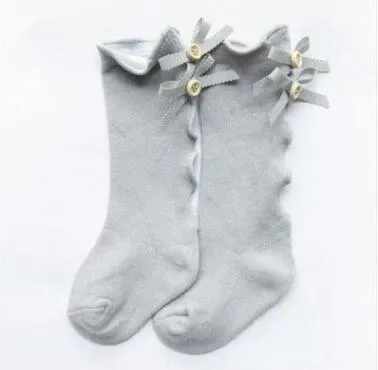 Ruffle Bow Socks