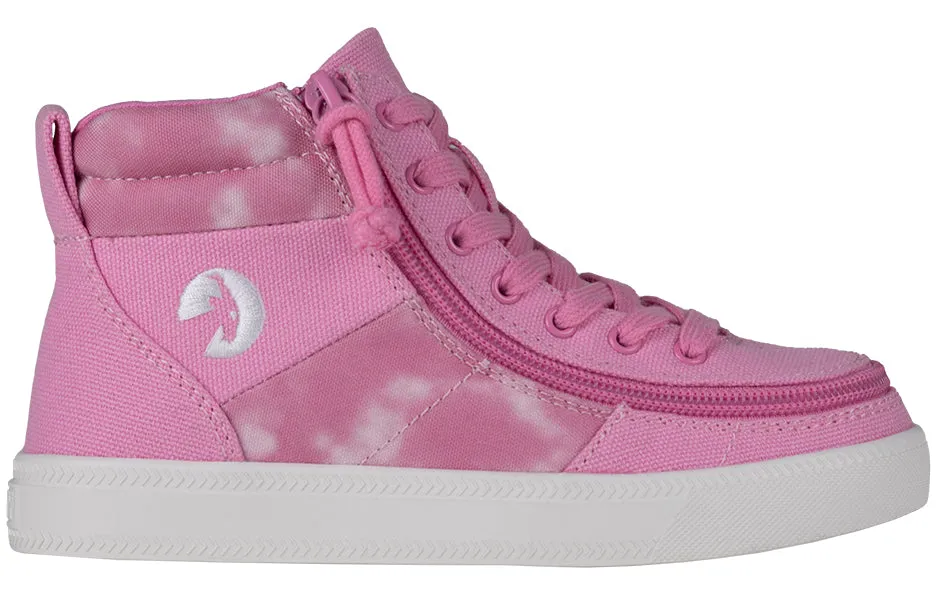 SALE - Pink Tie Dye BILLY Street High Tops