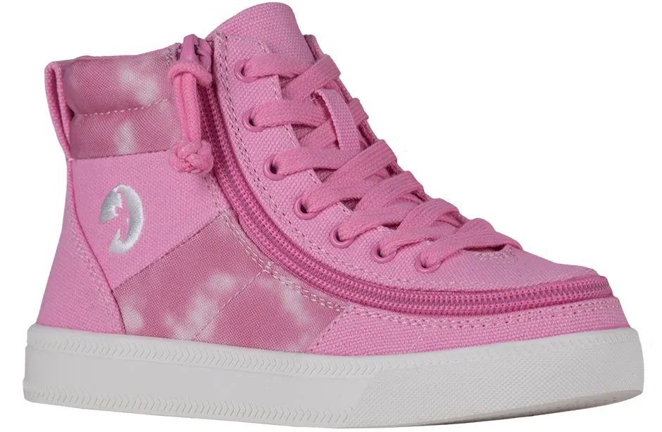 SALE - Pink Tie Dye BILLY Street High Tops