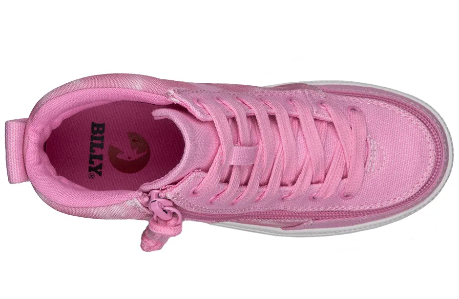 SALE - Pink Tie Dye BILLY Street High Tops