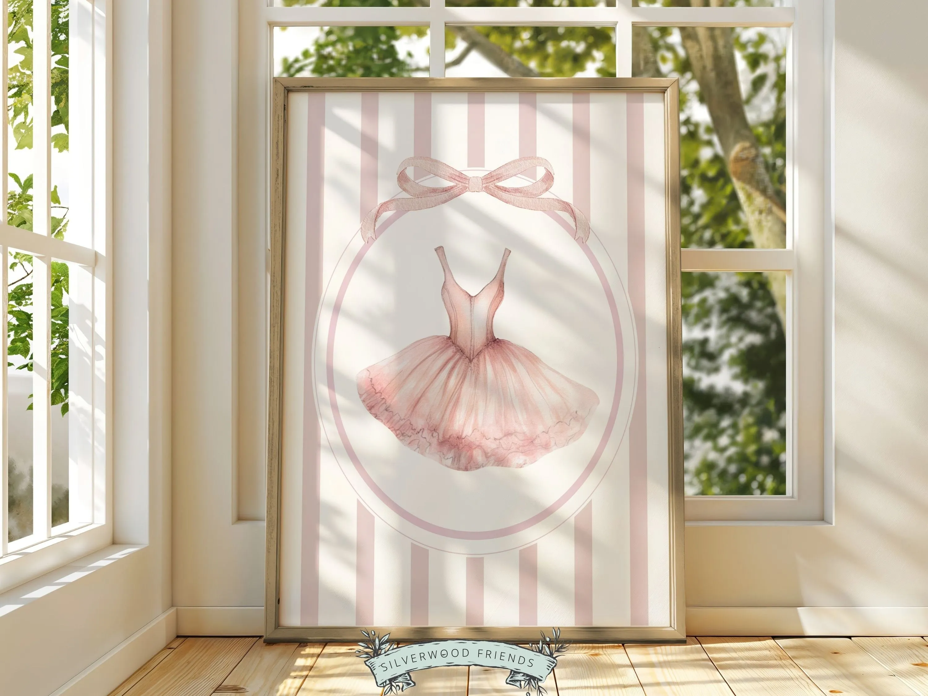 Set of 4 Ballerina Prints - 002