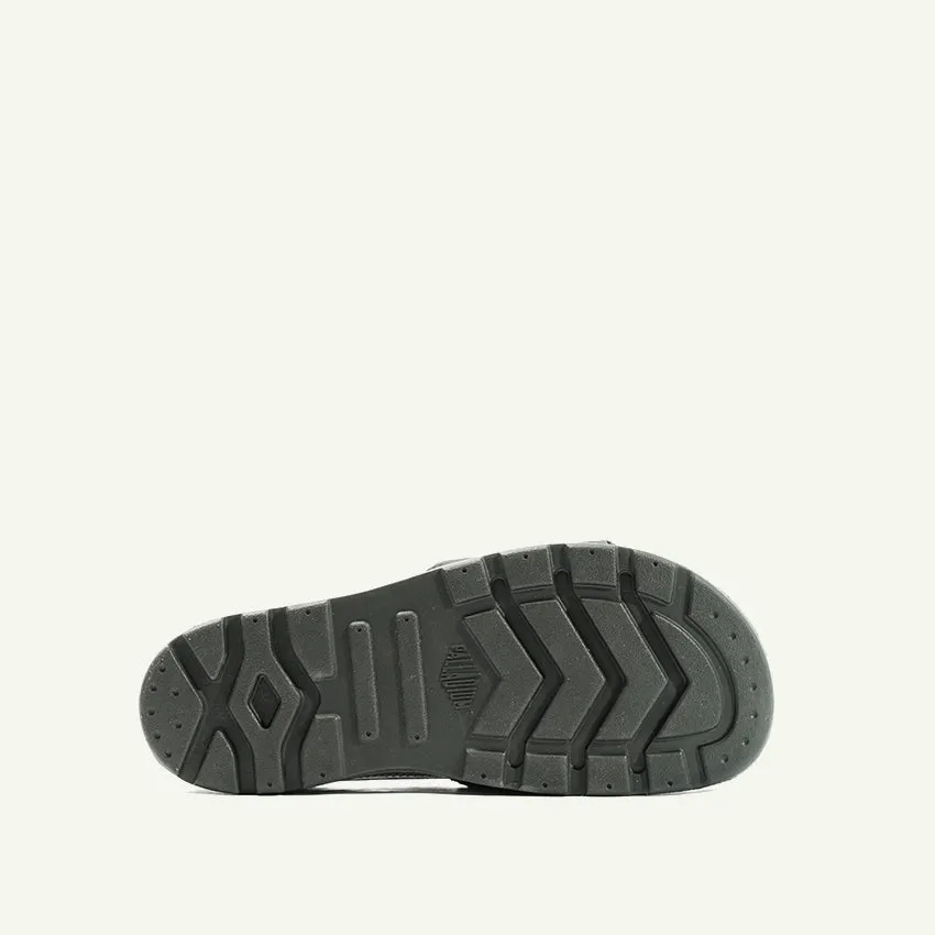 SOLEA SLIDE PAD UNISEX SANDALS - BLACK