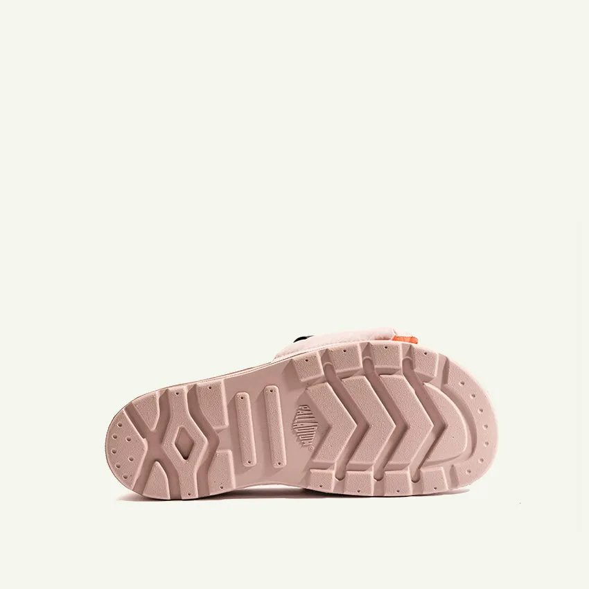 SOLEA SLIDE PAD UNISEX SANDALS - ROSE SMOKE