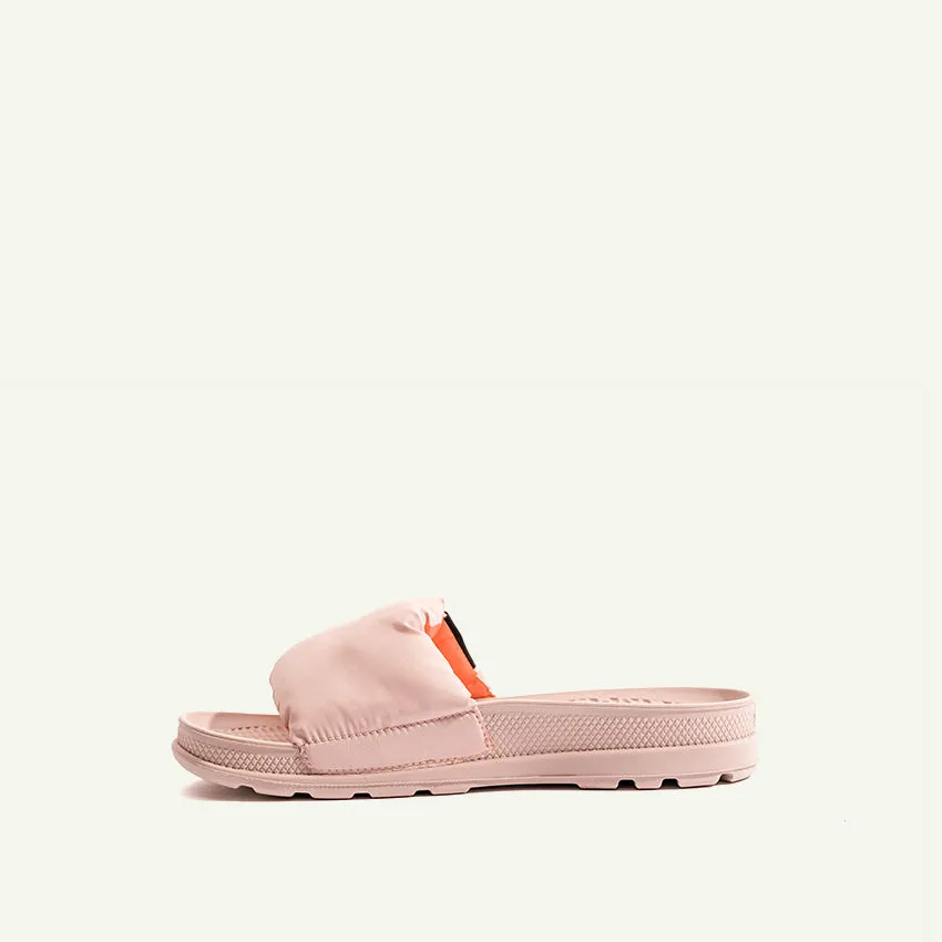 SOLEA SLIDE PAD UNISEX SANDALS - ROSE SMOKE