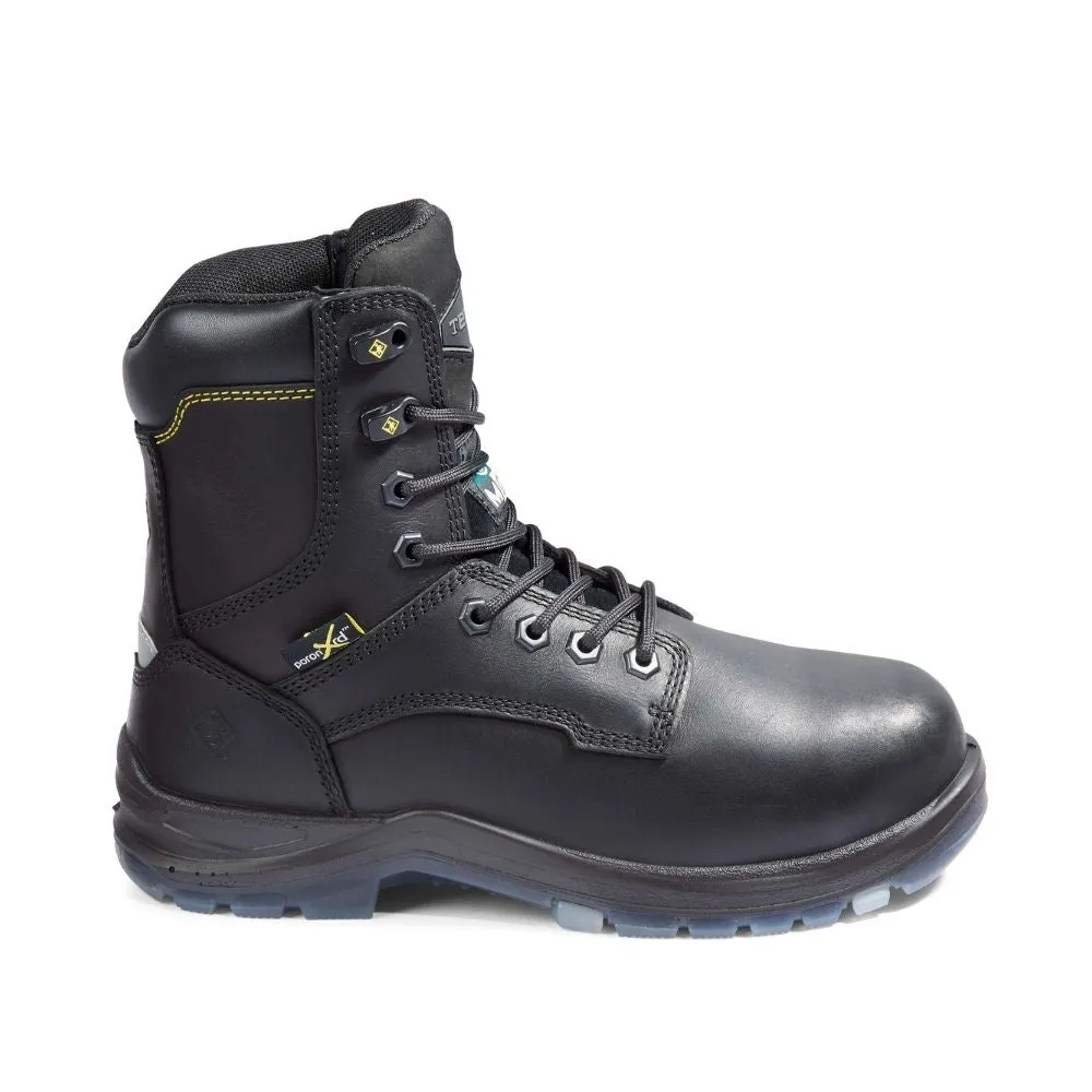 Terra Brenn Women's 8" Composite Toe Work Boot With Metguard TR0A4NRDBLK - Black